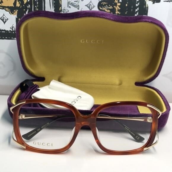 New Authentic Gucci GG0648OA 003 Eyeglasses - Picture 11 of 13